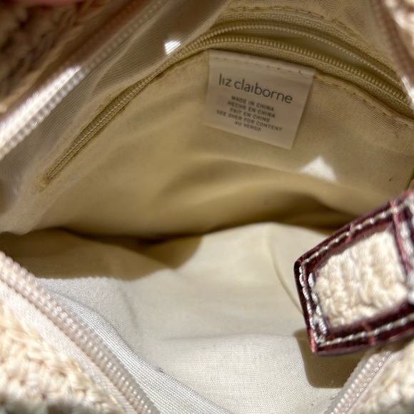 Liz Claiborne Small Crochet Crossbody - Picture 4 of 5